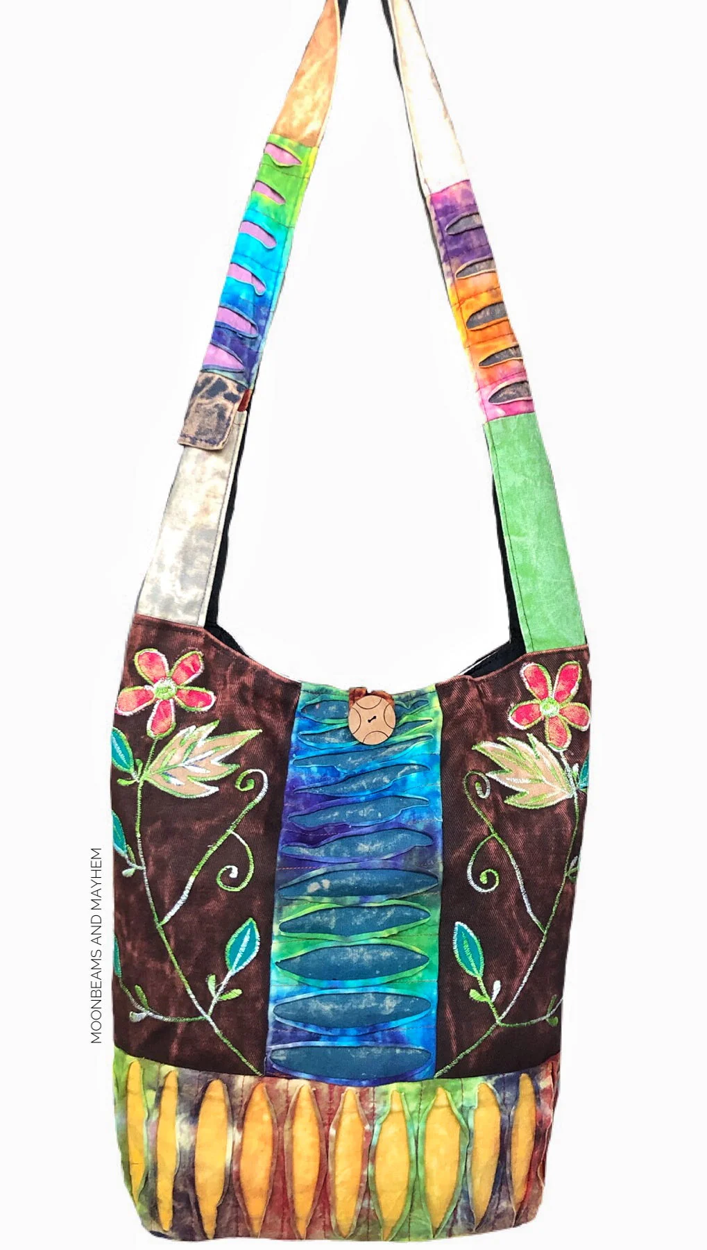 ENCHANTING WILDWOOD LARGE COTTON TOTE / BAG - Image 3
